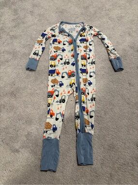 Little Sleepies Construction Zippy 12-18M